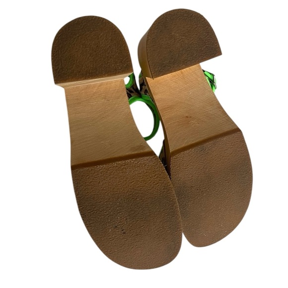 SWEDISH HASBEENS  Steppe Sandal - Leopard Print Size 38 - Picture 5 of 6